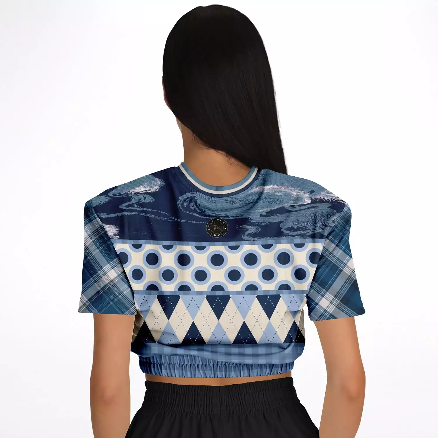 Blueberry Hill Crop Sweater