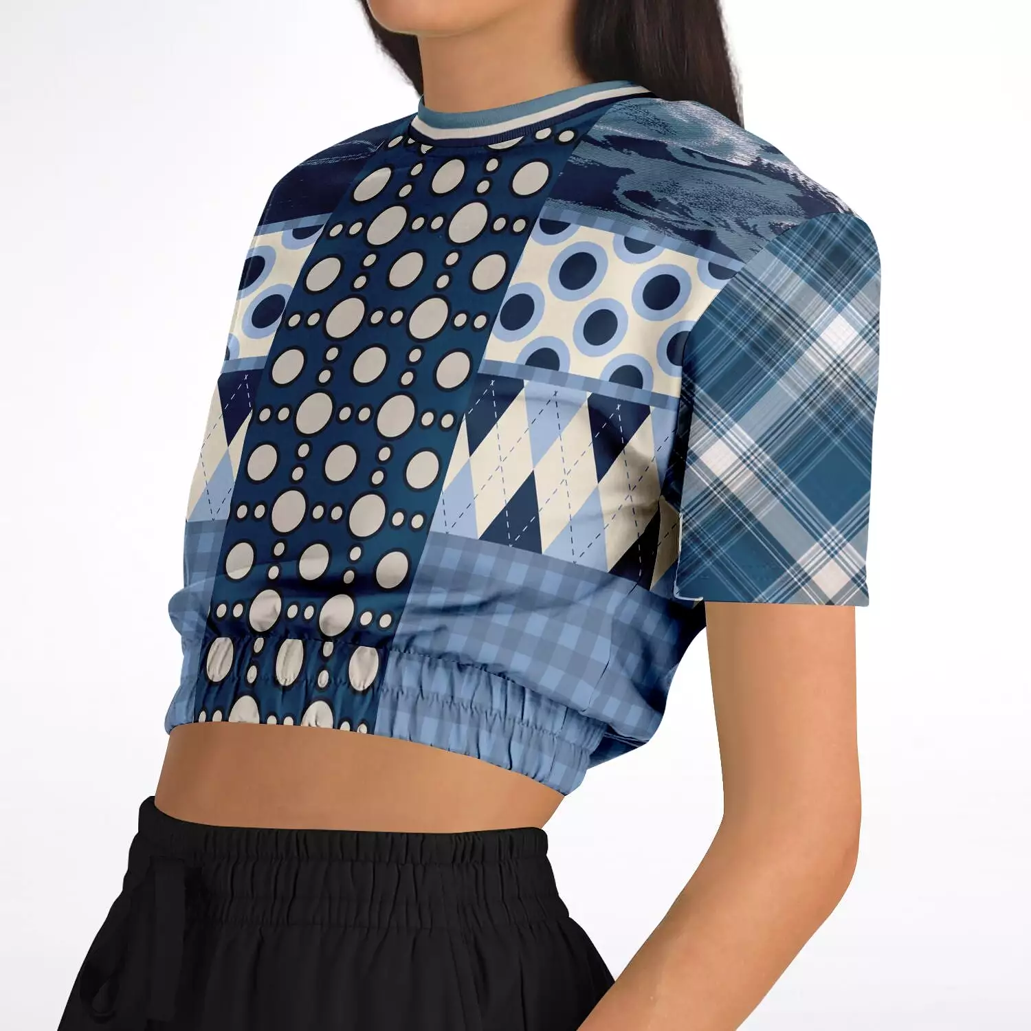 Blueberry Hill Crop Sweater