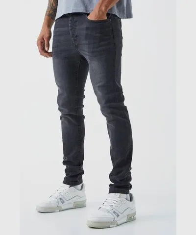 boohooMAN Men's Skinny Stretch Jeans