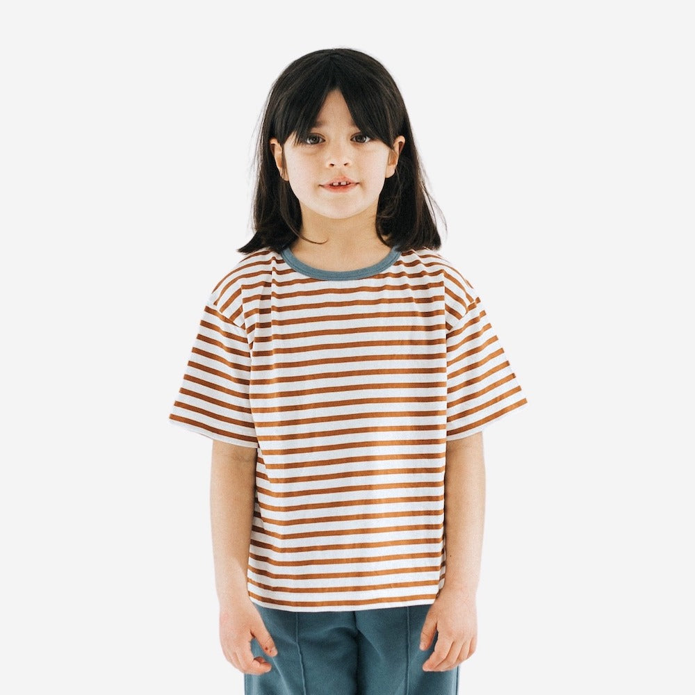 Boxy Stripe Tee.