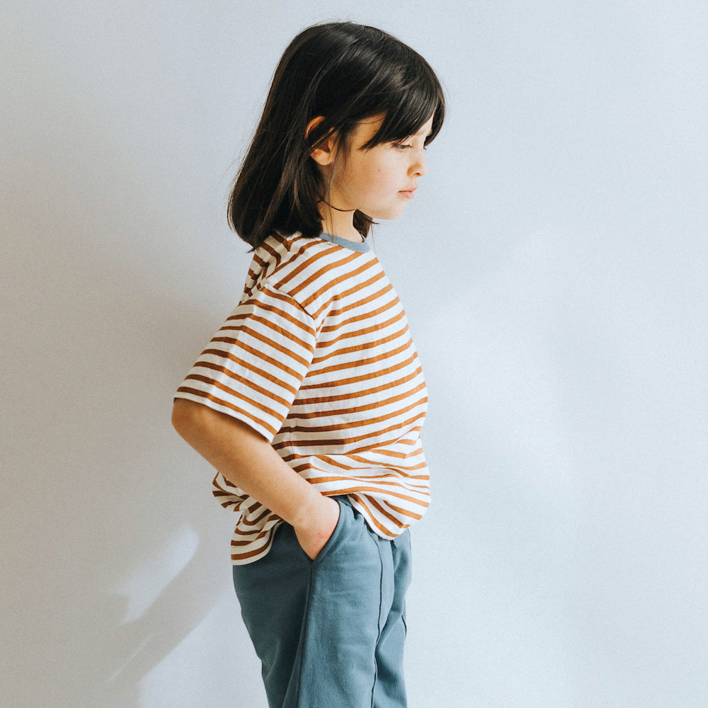 Boxy Stripe Tee.