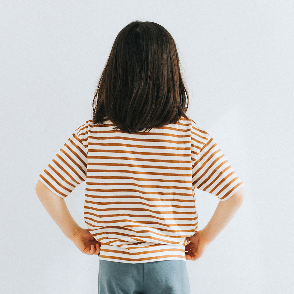 Boxy Stripe Tee.