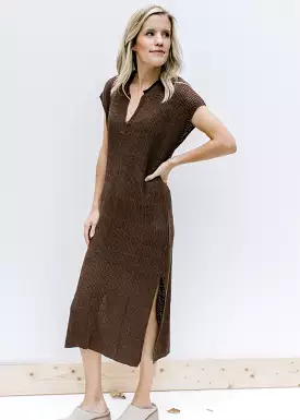 Brown Sweater Dress