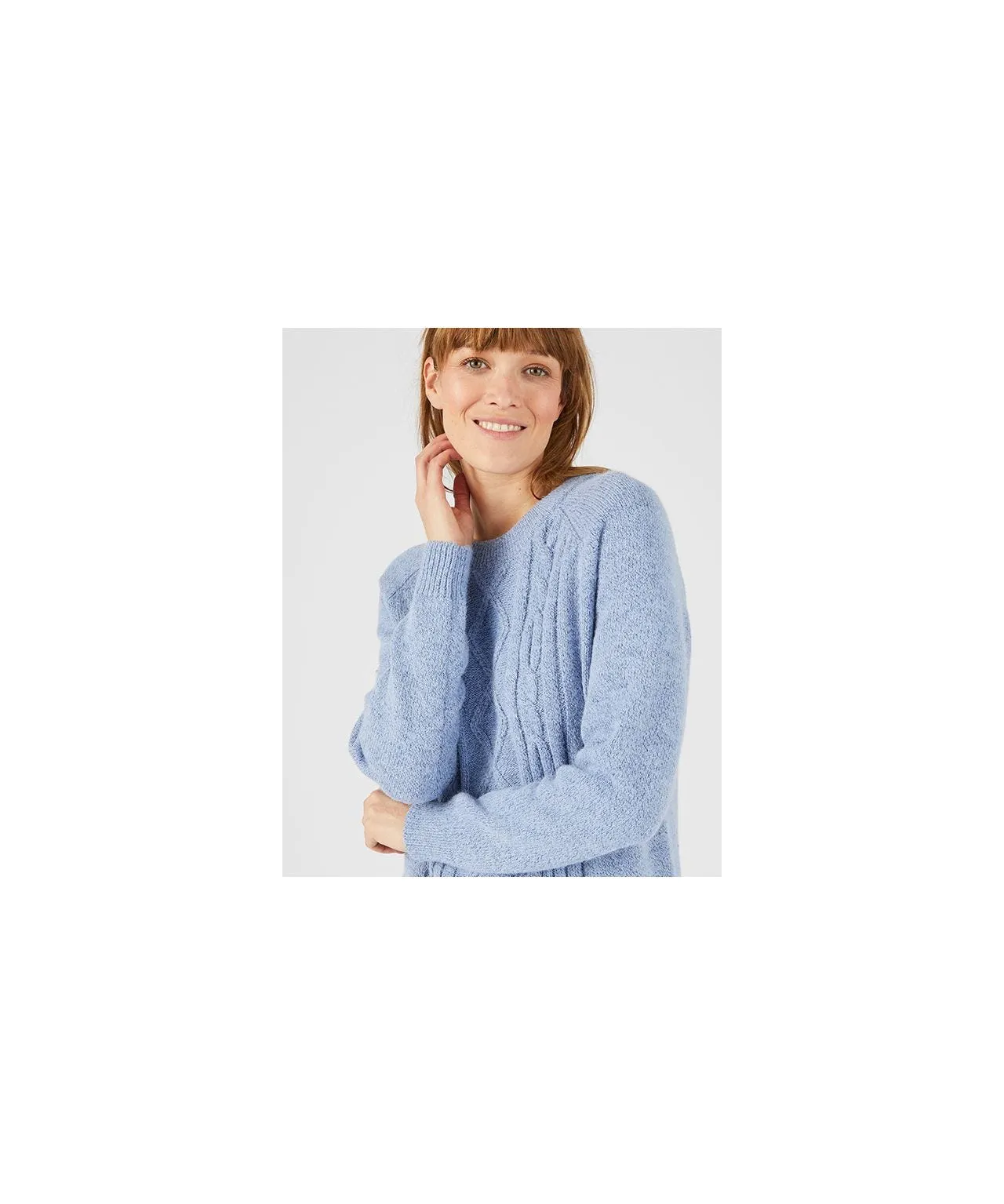 Knitted Cable Sweater