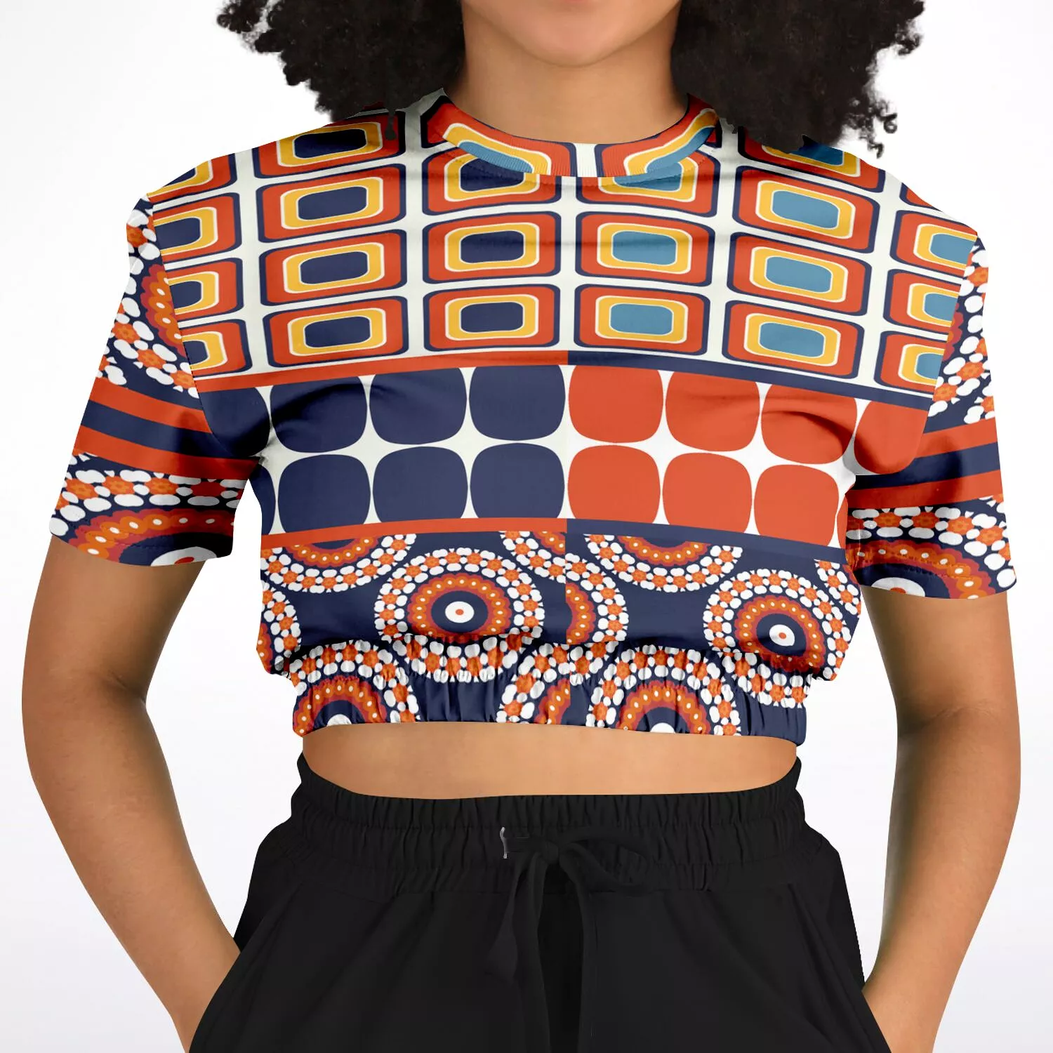 Cadeau Short Sleeve Crop Sweater