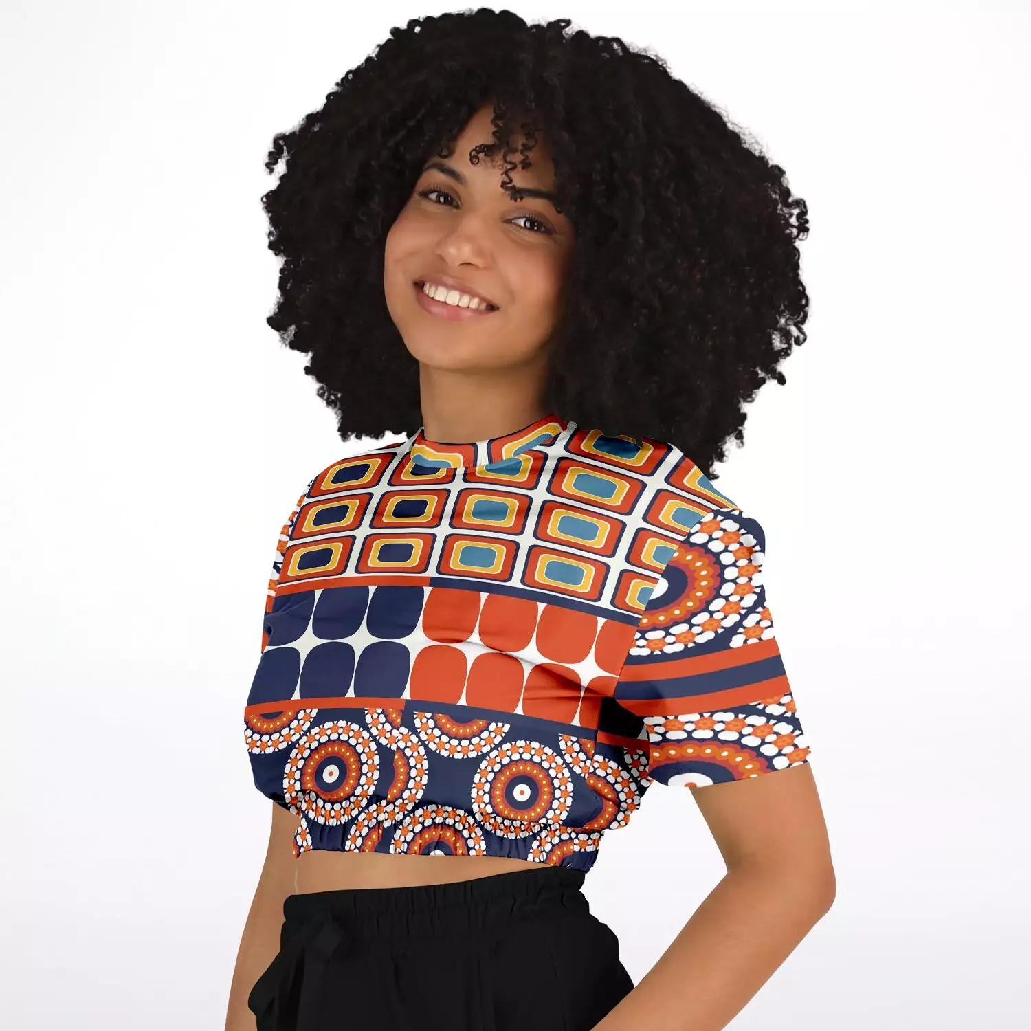 Cadeau Short Sleeve Crop Sweater