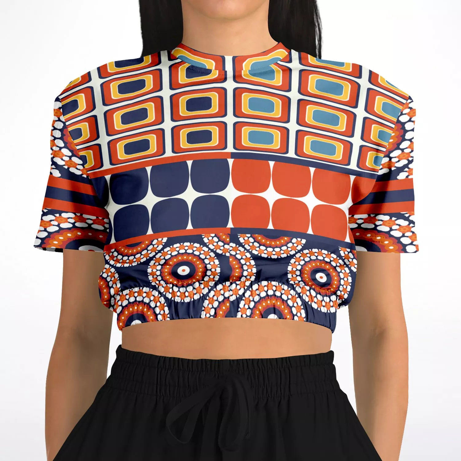 Cadeau Short Sleeve Crop Sweater