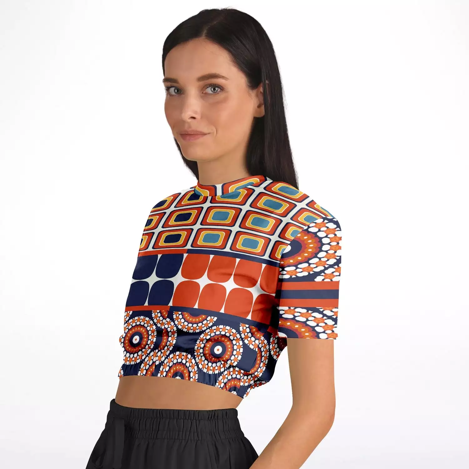 Cadeau Short Sleeve Crop Sweater