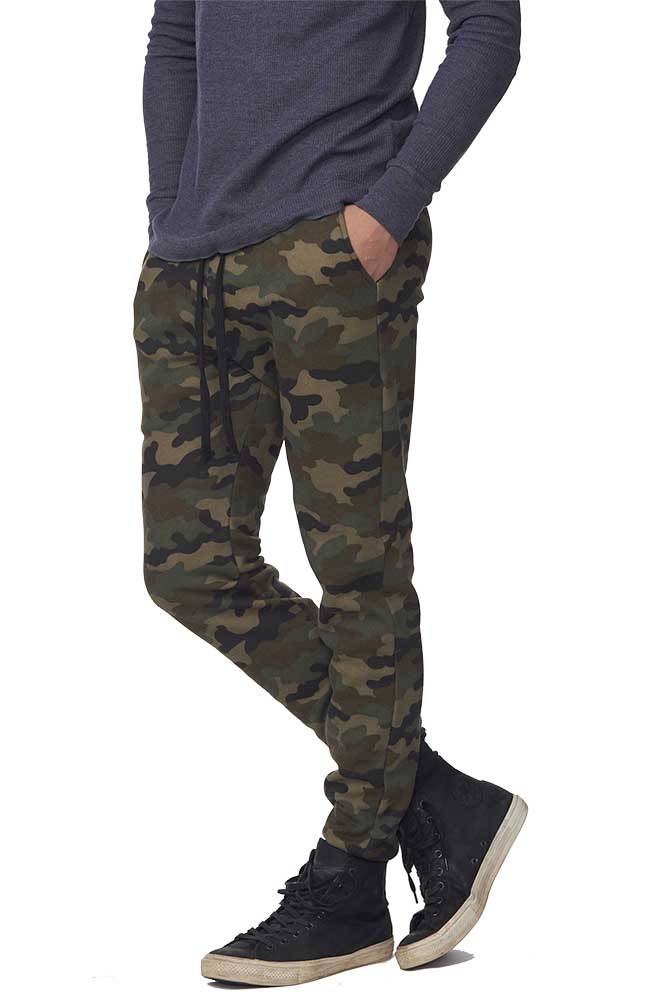 Camo Fleece Jogger Pant by Royal Apparel - Made in USA - 3070CMO