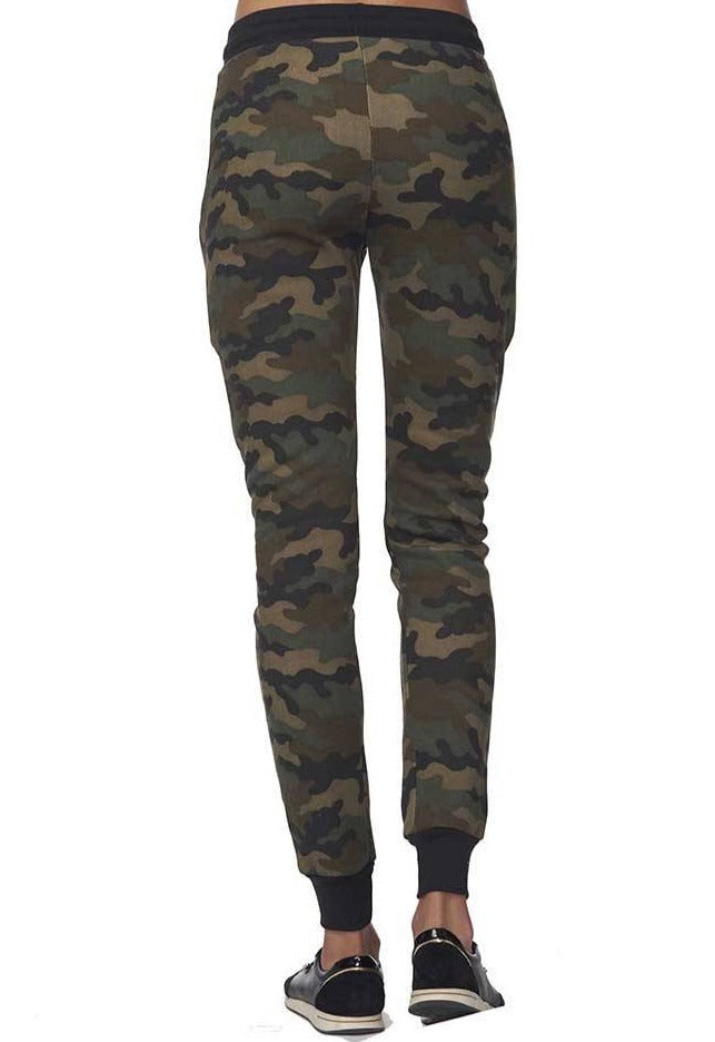 Camo Fleece Jogger Pant by Royal Apparel - Made in USA - 3070CMO