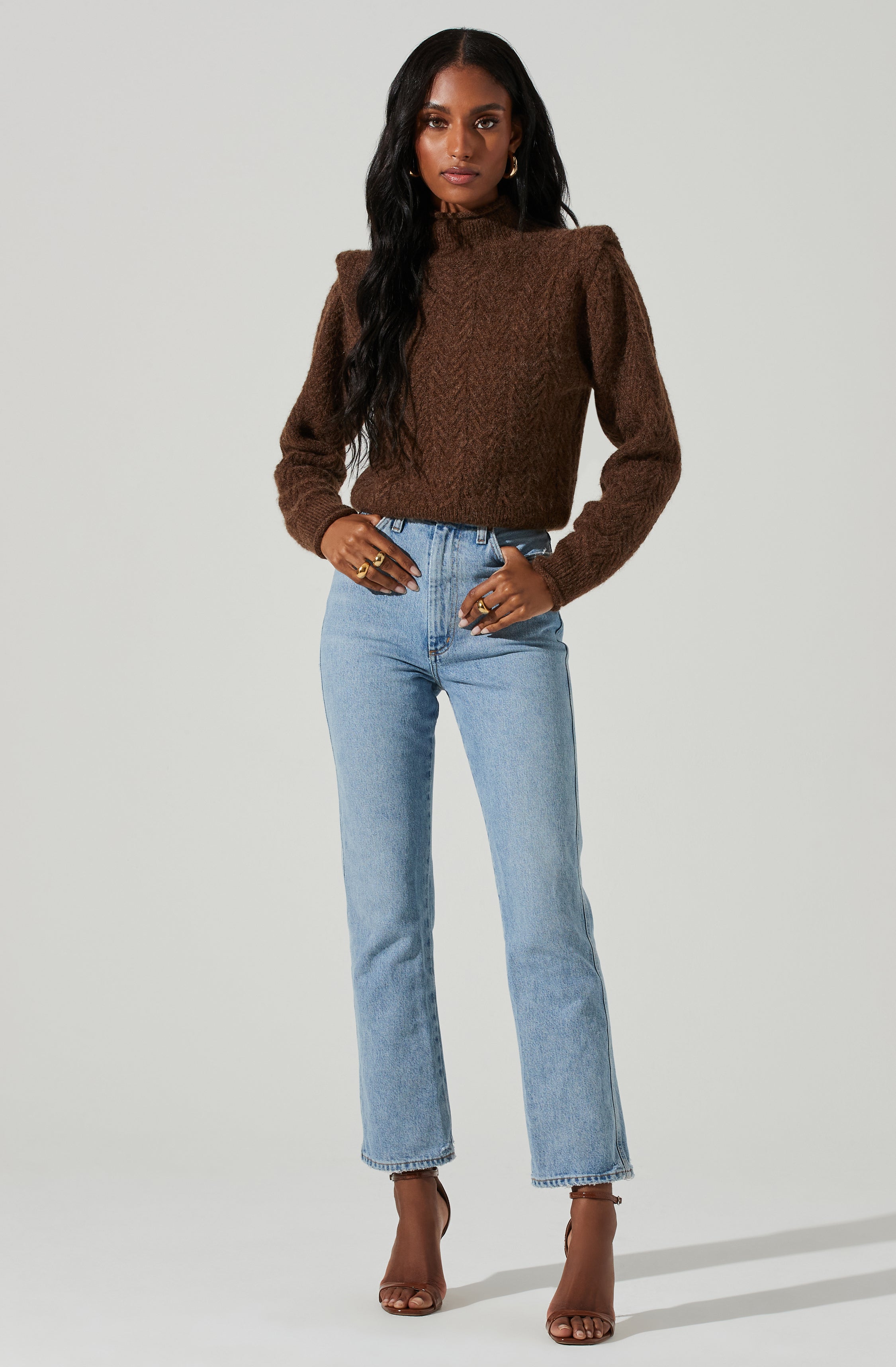 Carlota Cable Knit Sweater