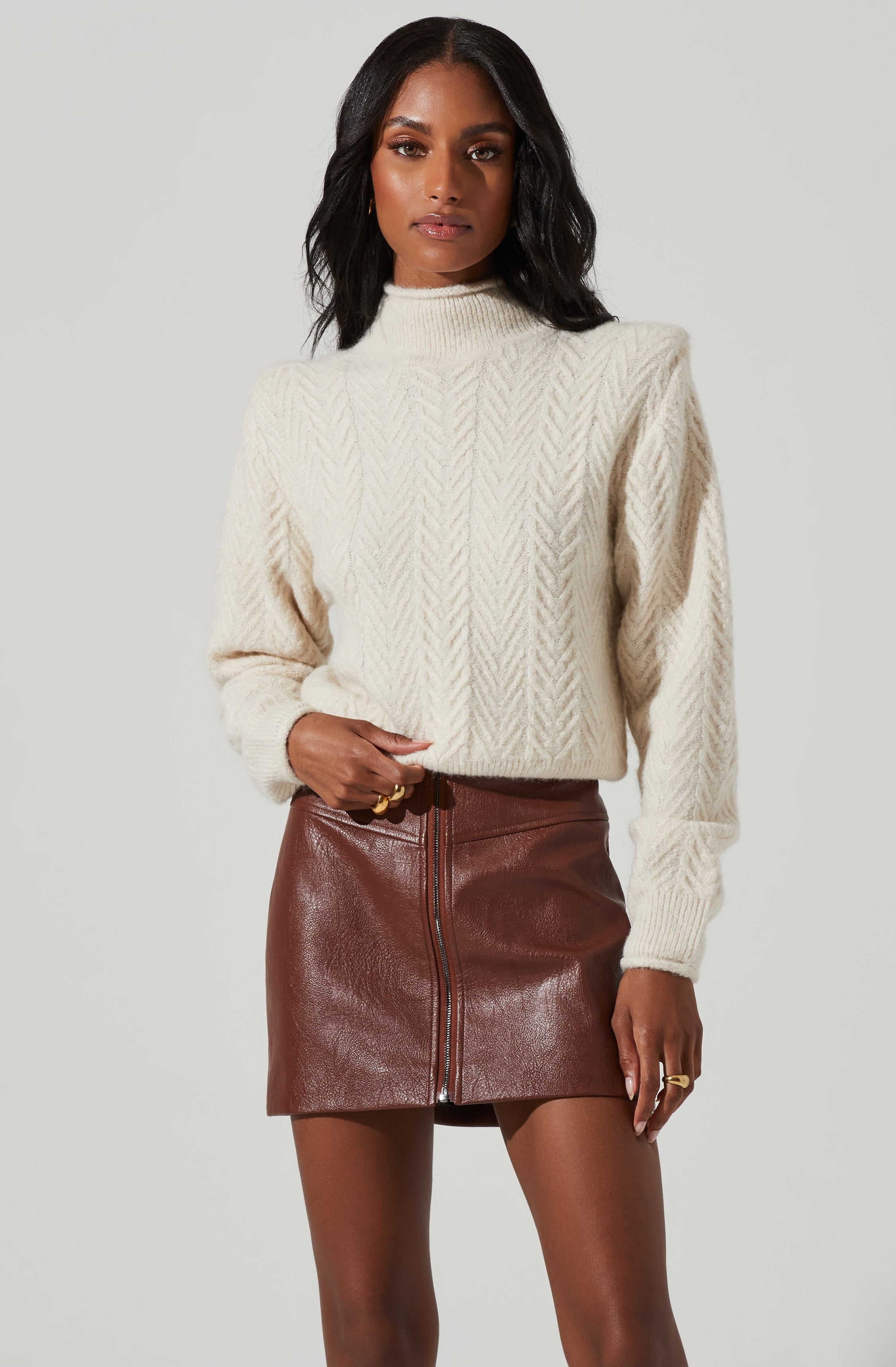 Carlota Cable Knit Sweater