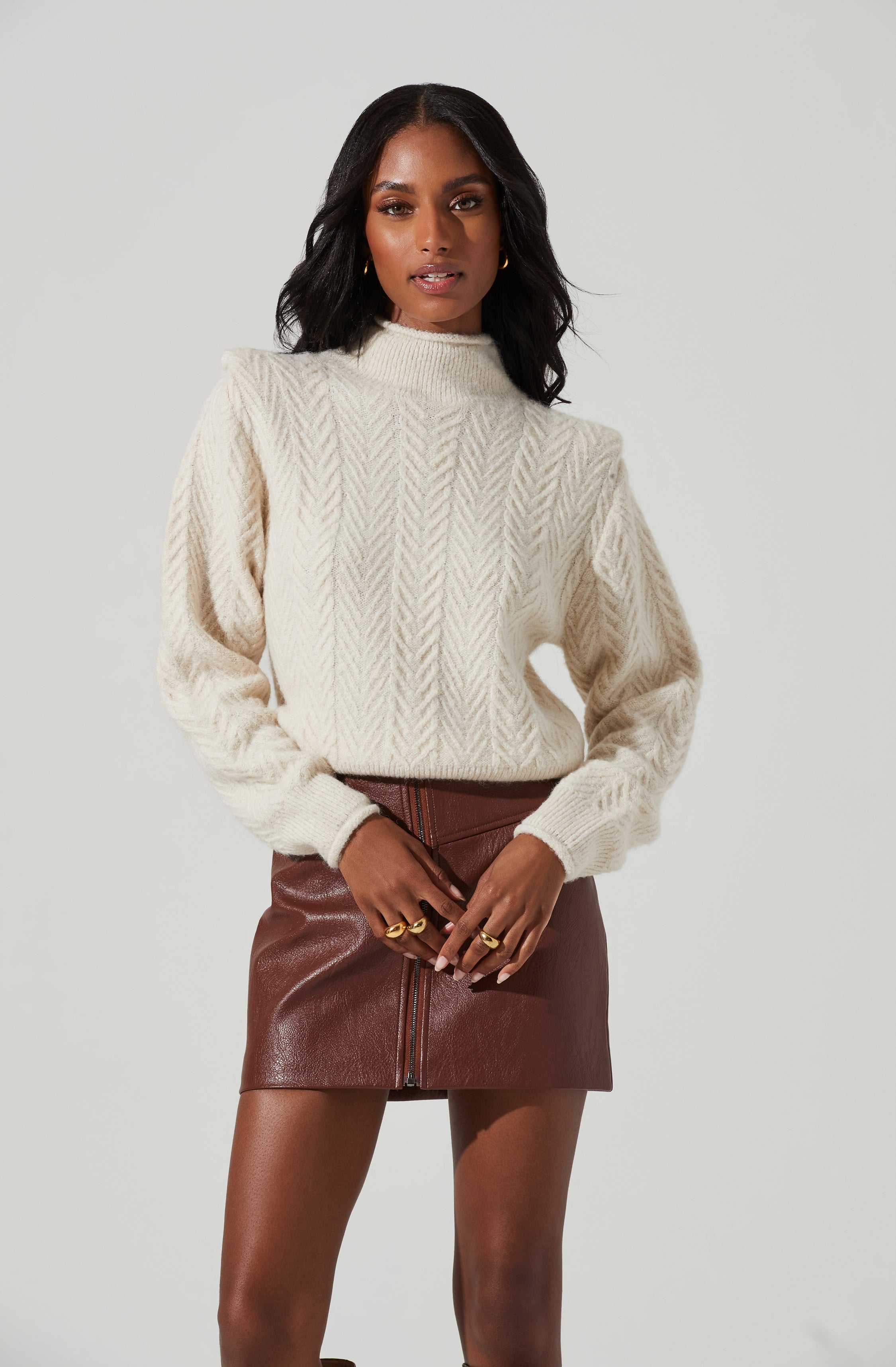 Carlota Cable Knit Sweater