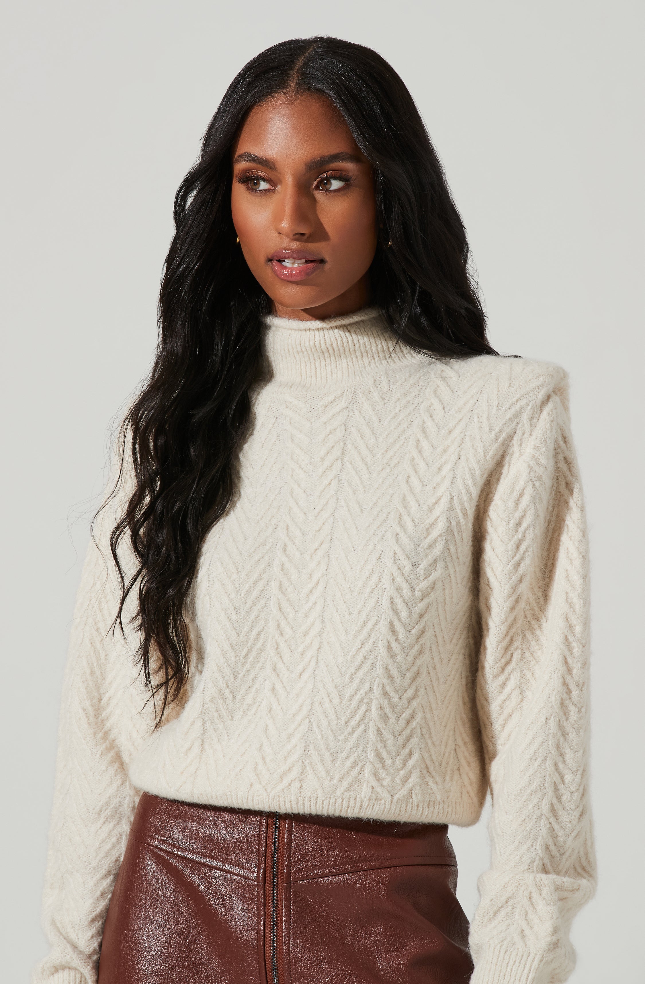 Carlota Cable Knit Sweater