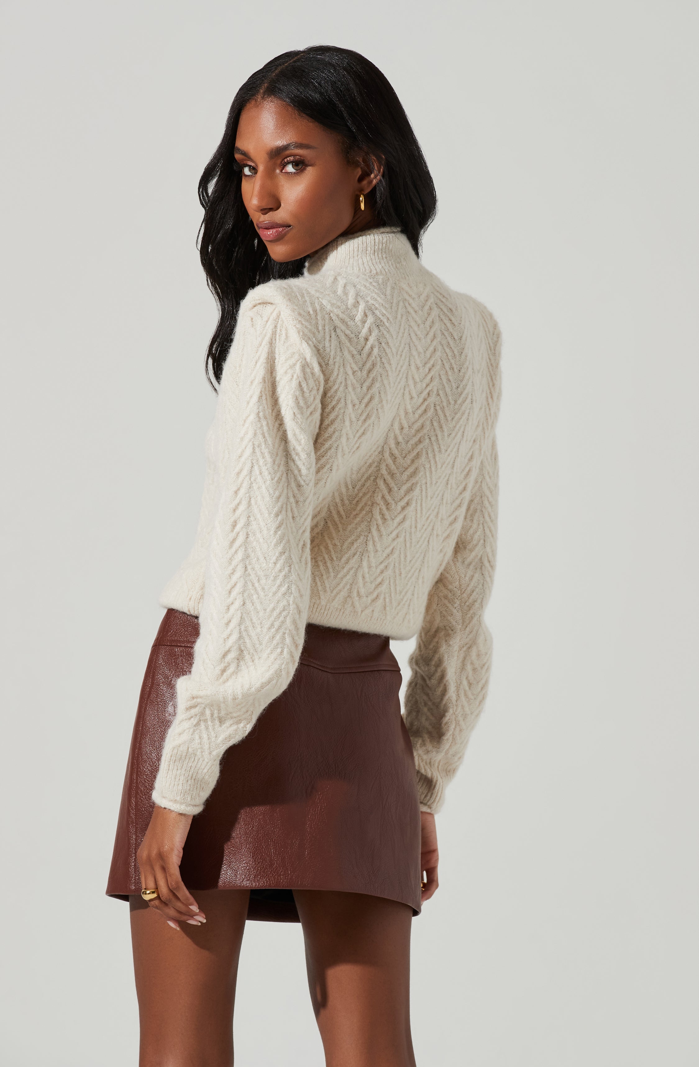 Carlota Cable Knit Sweater