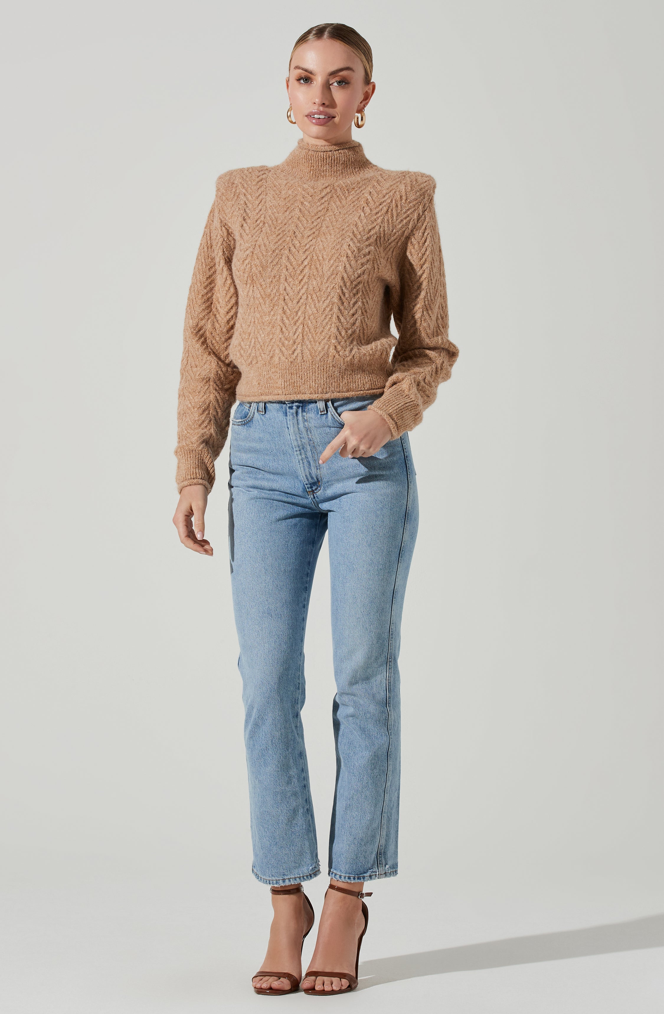 Carlota Cable Knit Sweater