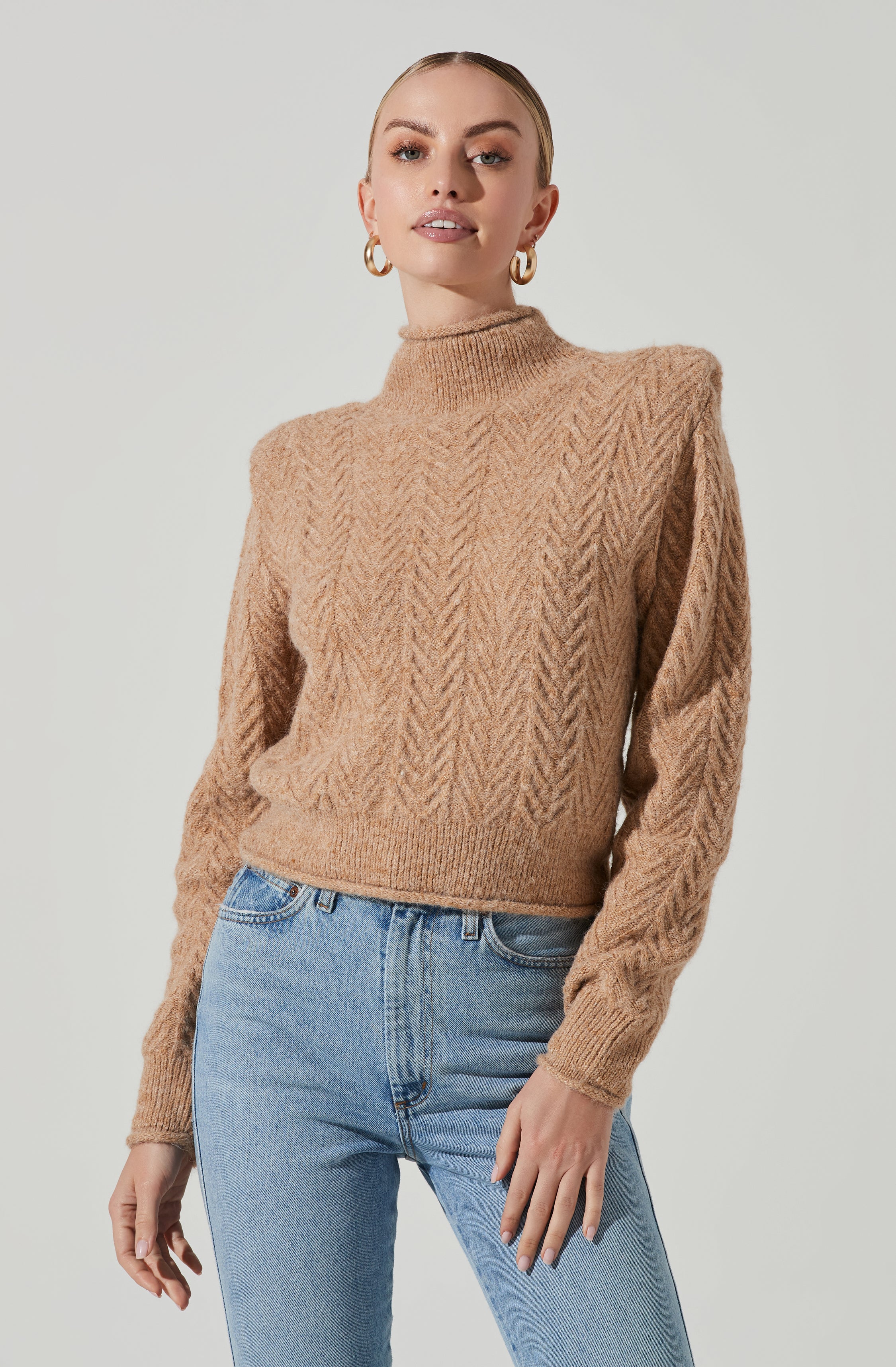 Carlota Cable Knit Sweater