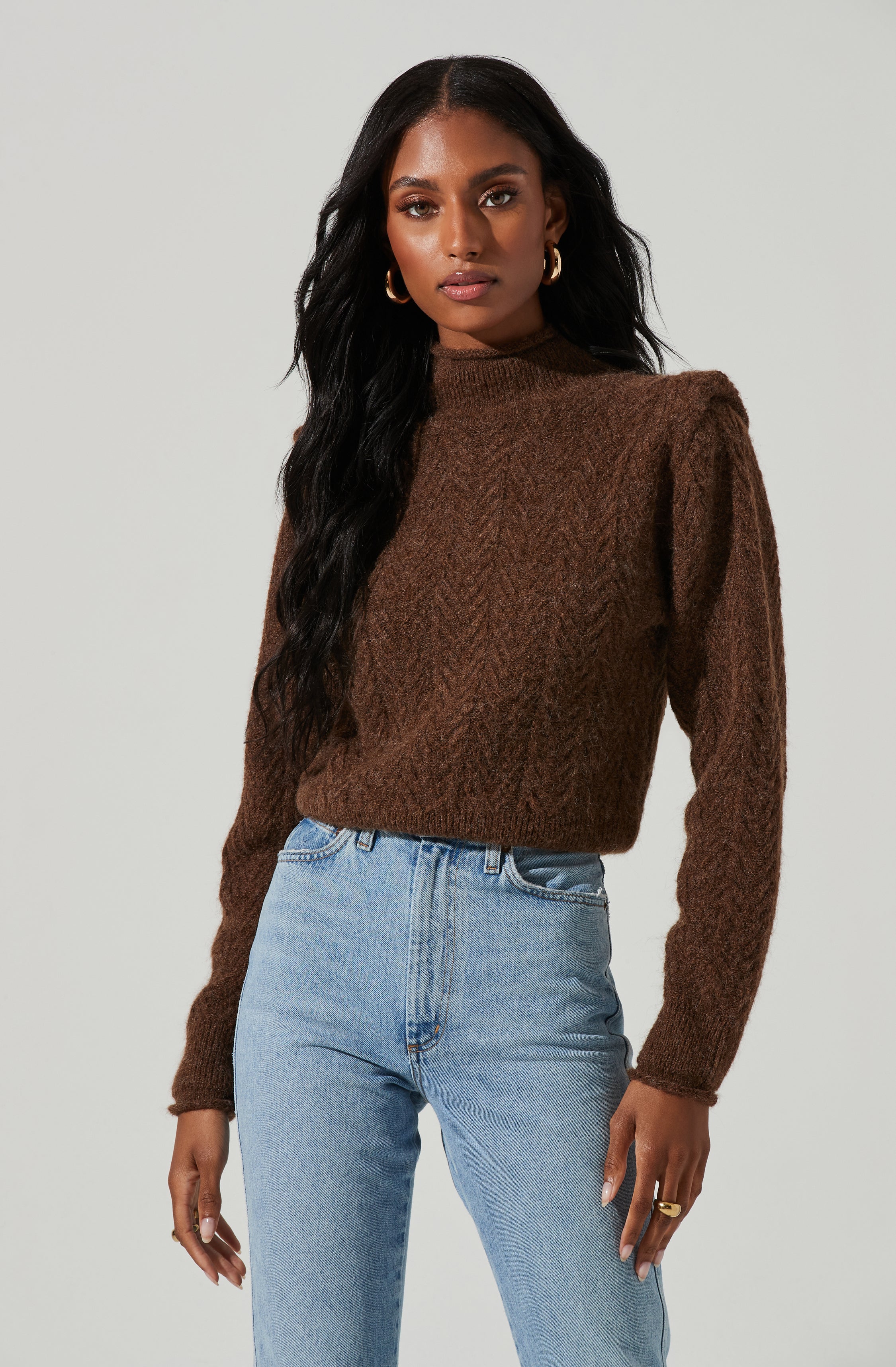 Carlota Cable Knit Sweater