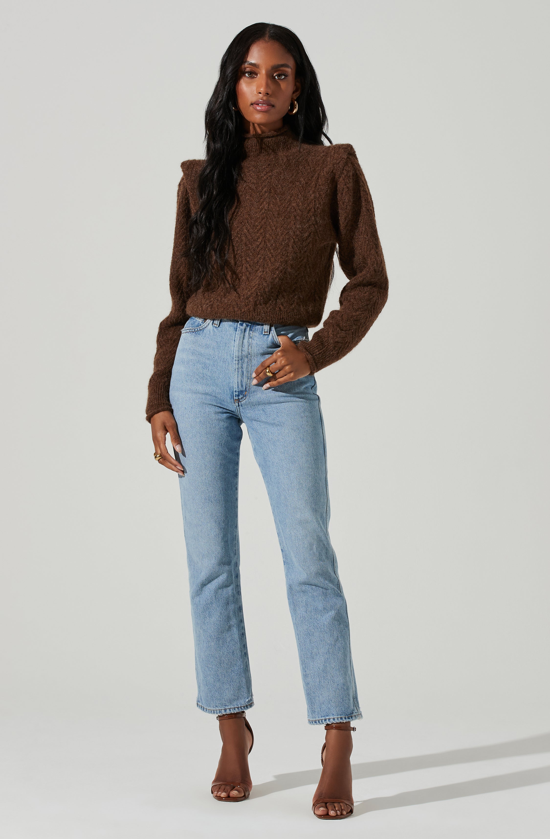 Carlota Cable Knit Sweater