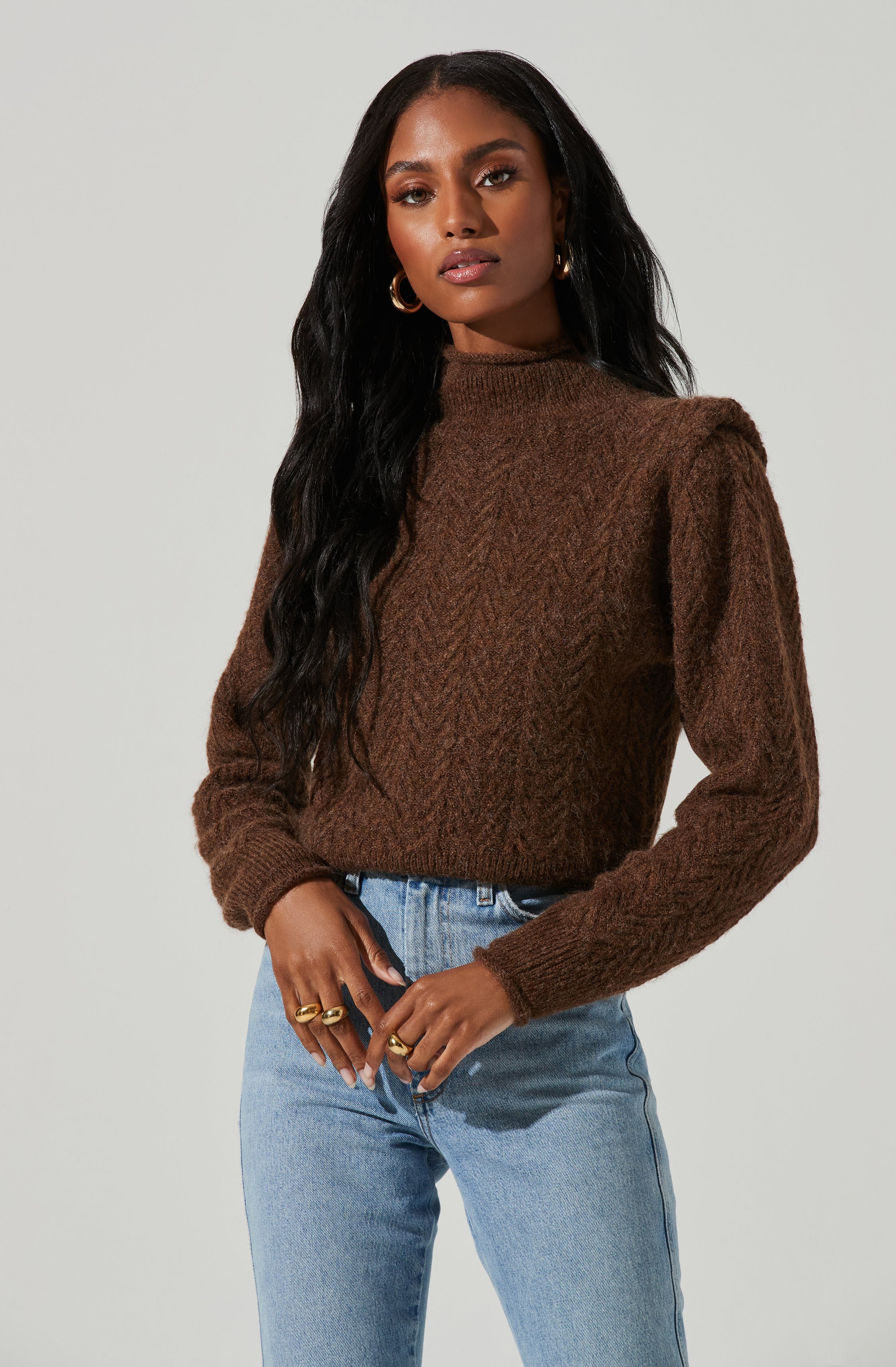 Carlota Cable Knit Sweater