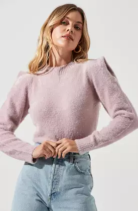 Caroline Fuzzy Knit Sweater - Buy now