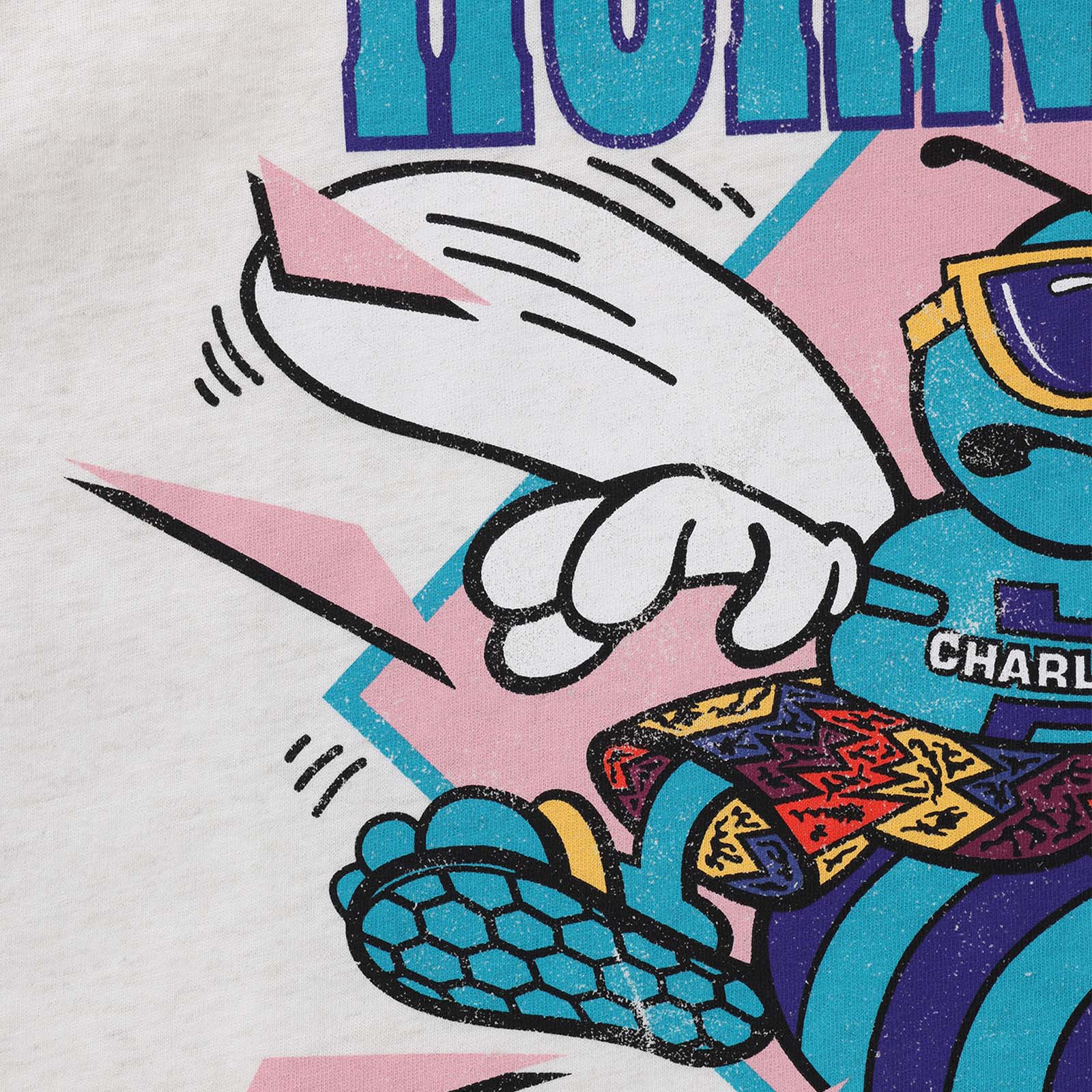 Charlotte Hornets T-Shirt - White Marle