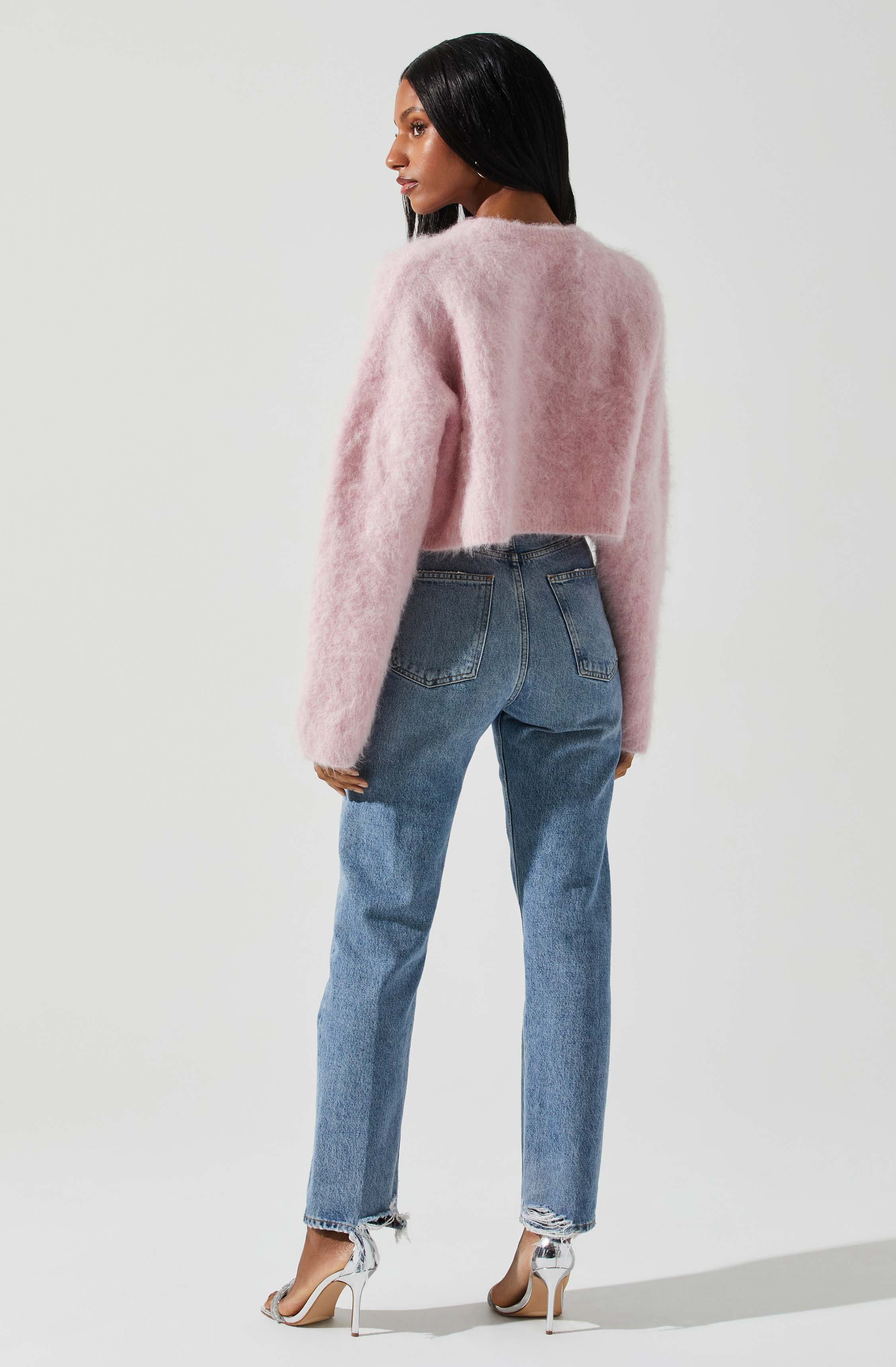 Clarissa Fuzzy Knit Sweater