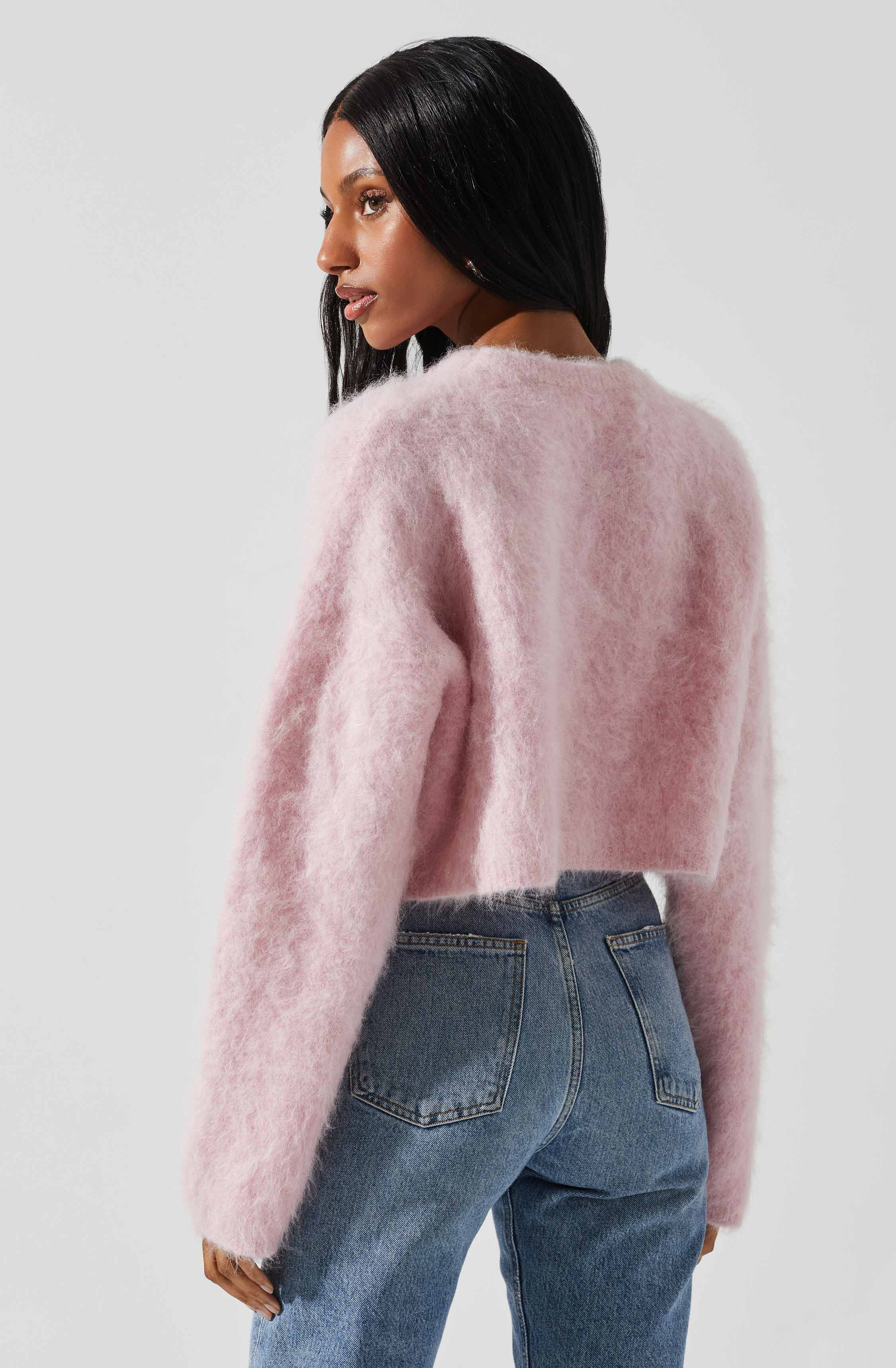 Clarissa Fuzzy Knit Sweater