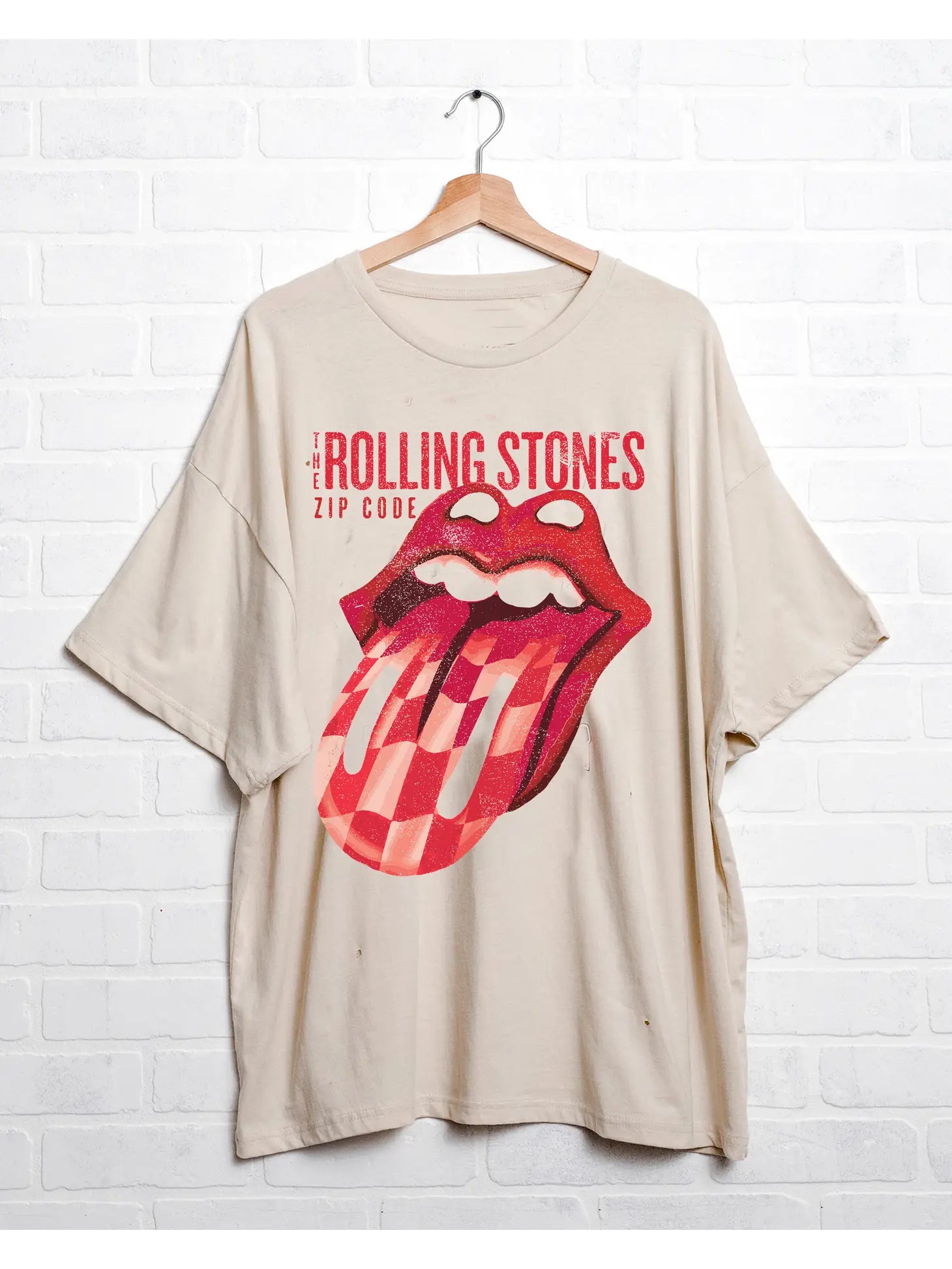 Concepts Reno Rolling Stones Zip Code Graphic Tee