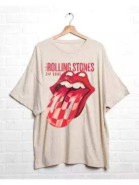 Concepts Reno Rolling Stones Zip Code Graphic Tee