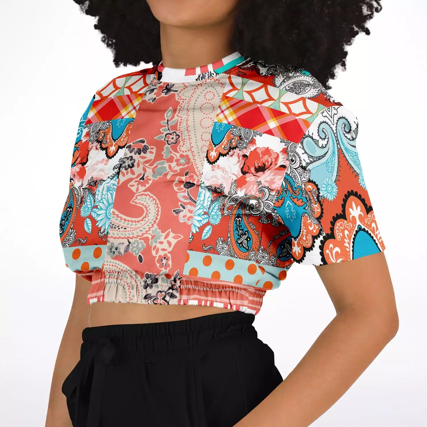 Coral Springs Cropped Eco-Poly Sweater