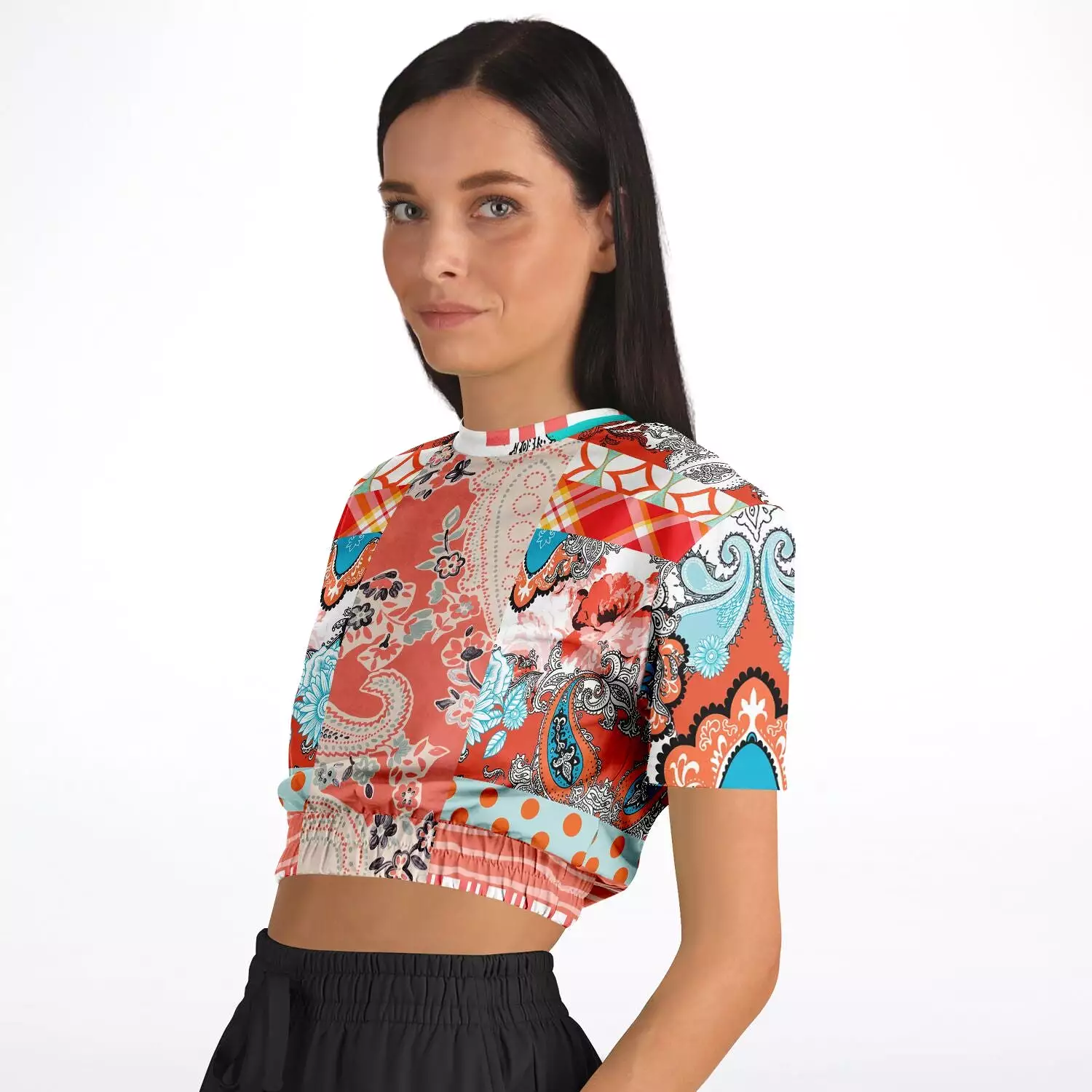 Coral Springs Cropped Eco-Poly Sweater