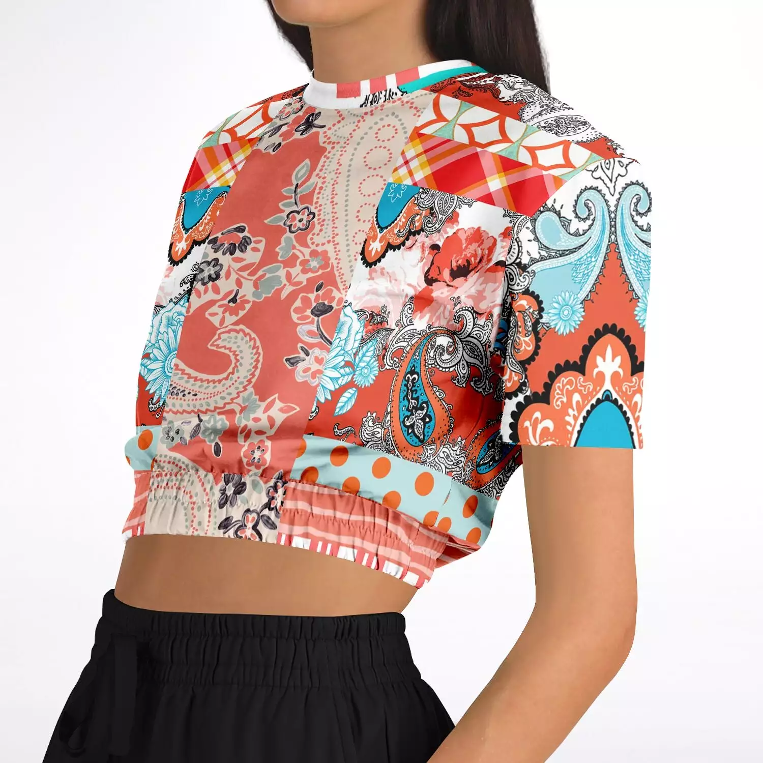 Coral Springs Cropped Eco-Poly Sweater