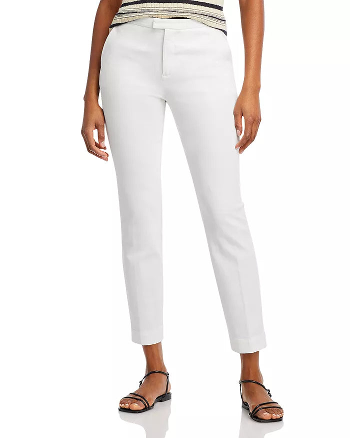 Cotton Twill Slim Ankle Pant | ATM Brand