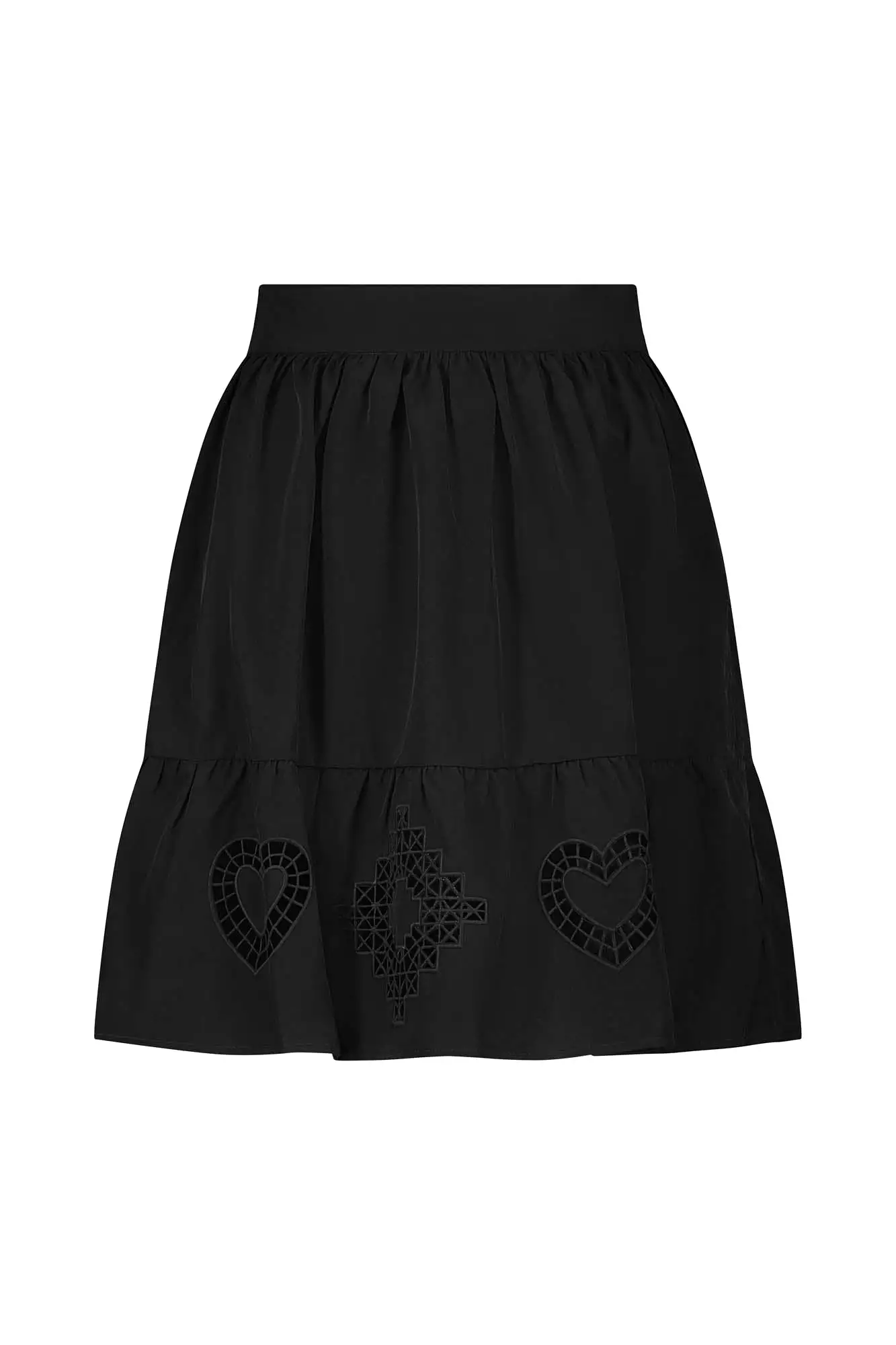 Cut-out Short Skirt