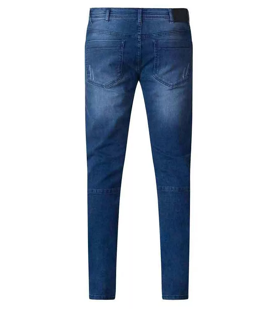 D555 Men's Biker Style Jeans - ABRAMS