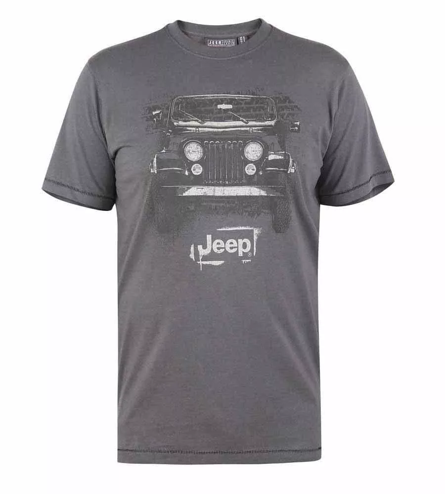 D555 Big Mens Jeep T-Shirt Officially Licensed - SOMERTON