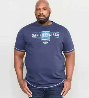 D555 Big Men's San Francisco T-Shirt (Wanstead)