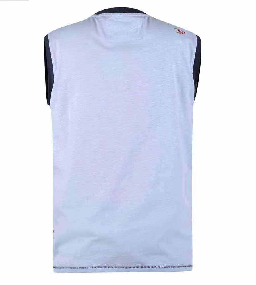 Surf Printed Sleeveless T-Shirt at D555 (MAIDSTONE)