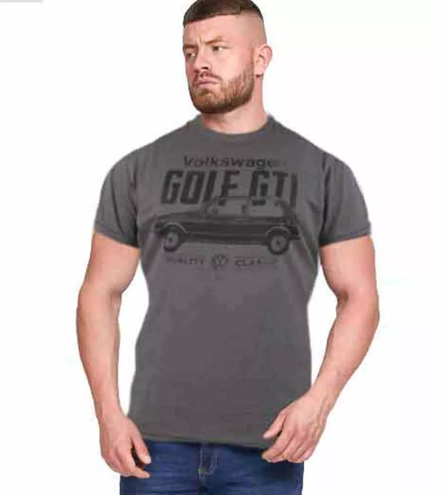 D555 Dorset Men's VW Golf GTI Printed T-Shirt Official Licensed Product