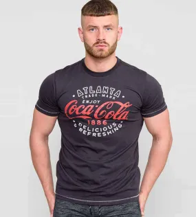 D555 Mens Coca Cola T-Shirt Officially Licensed - LONGHAM