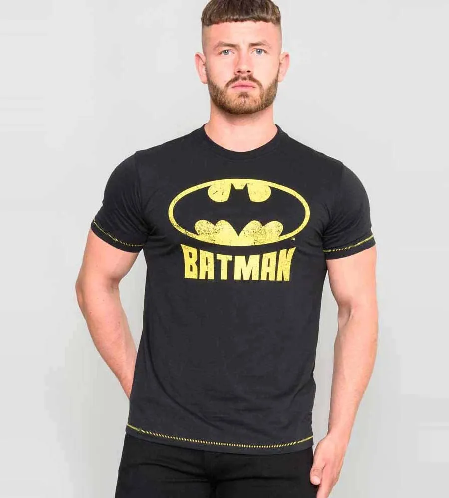 D555 Tall Men's Batman T-Shirt (Officially Licensed Gotham Product)