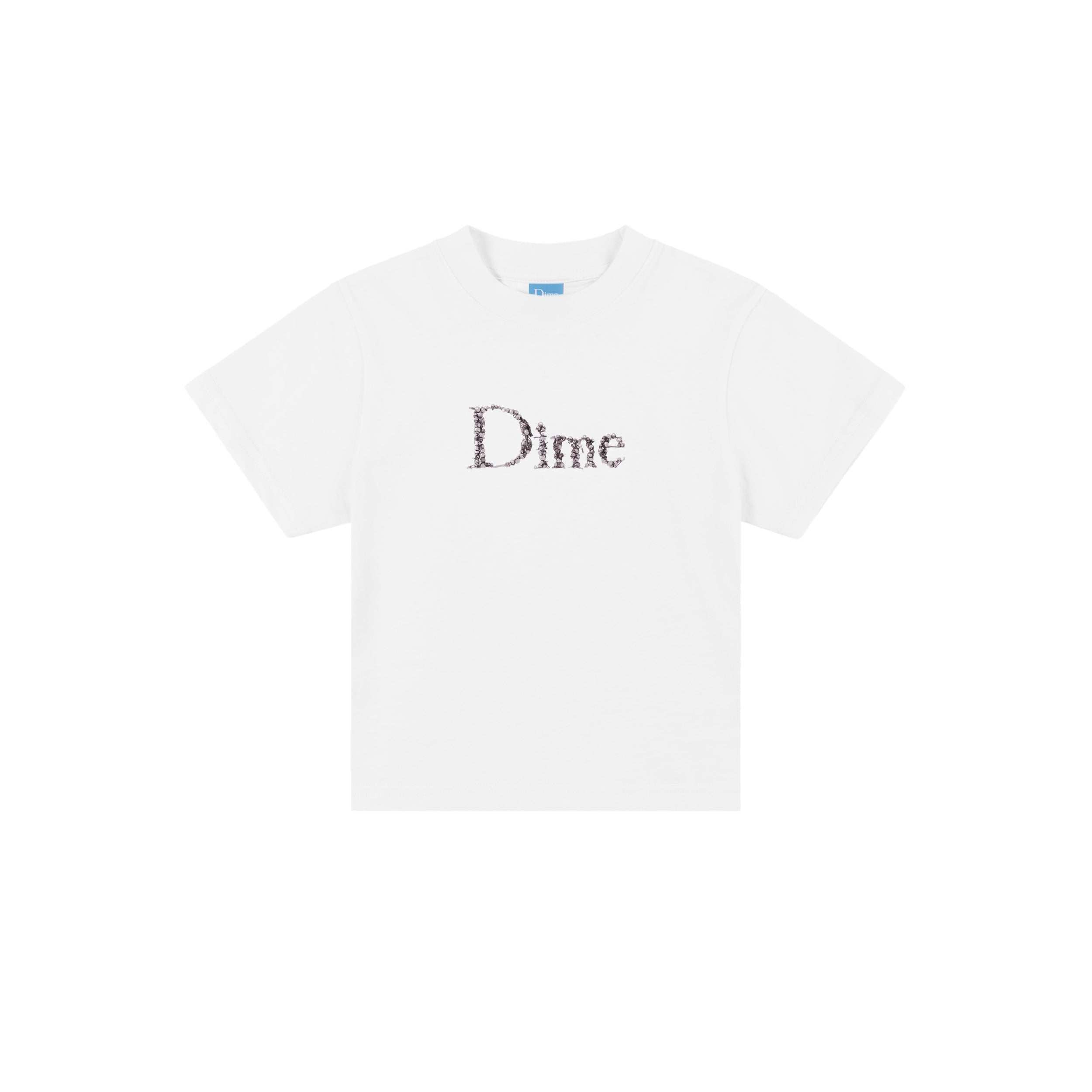 Dime Children's Classic Skull T-Shirt - White