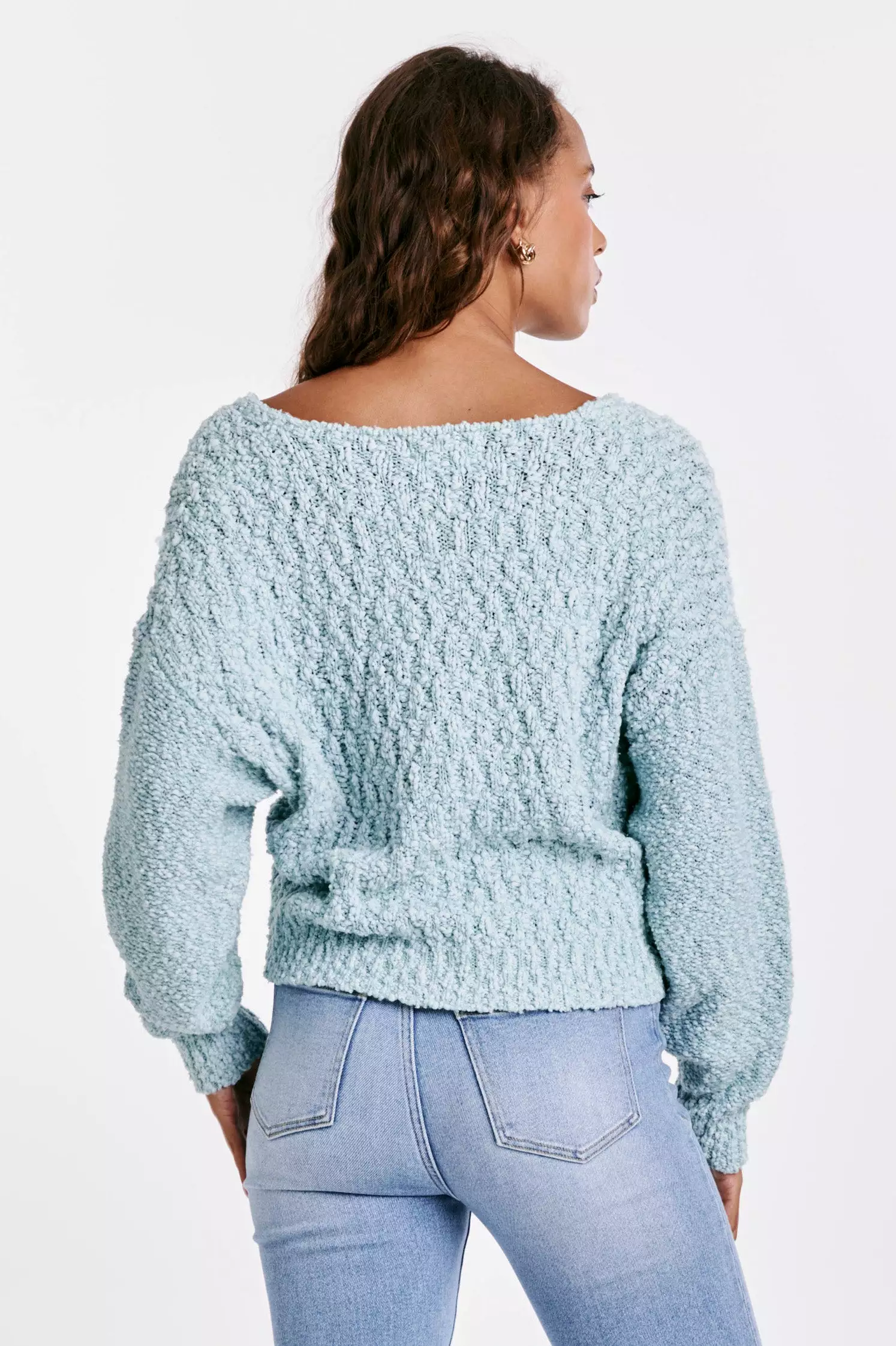 Drop Shoulder Sweater by Lexi