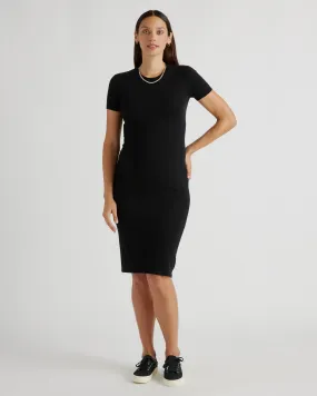 Eco-Friendly Knit Maternity Sweater Dress