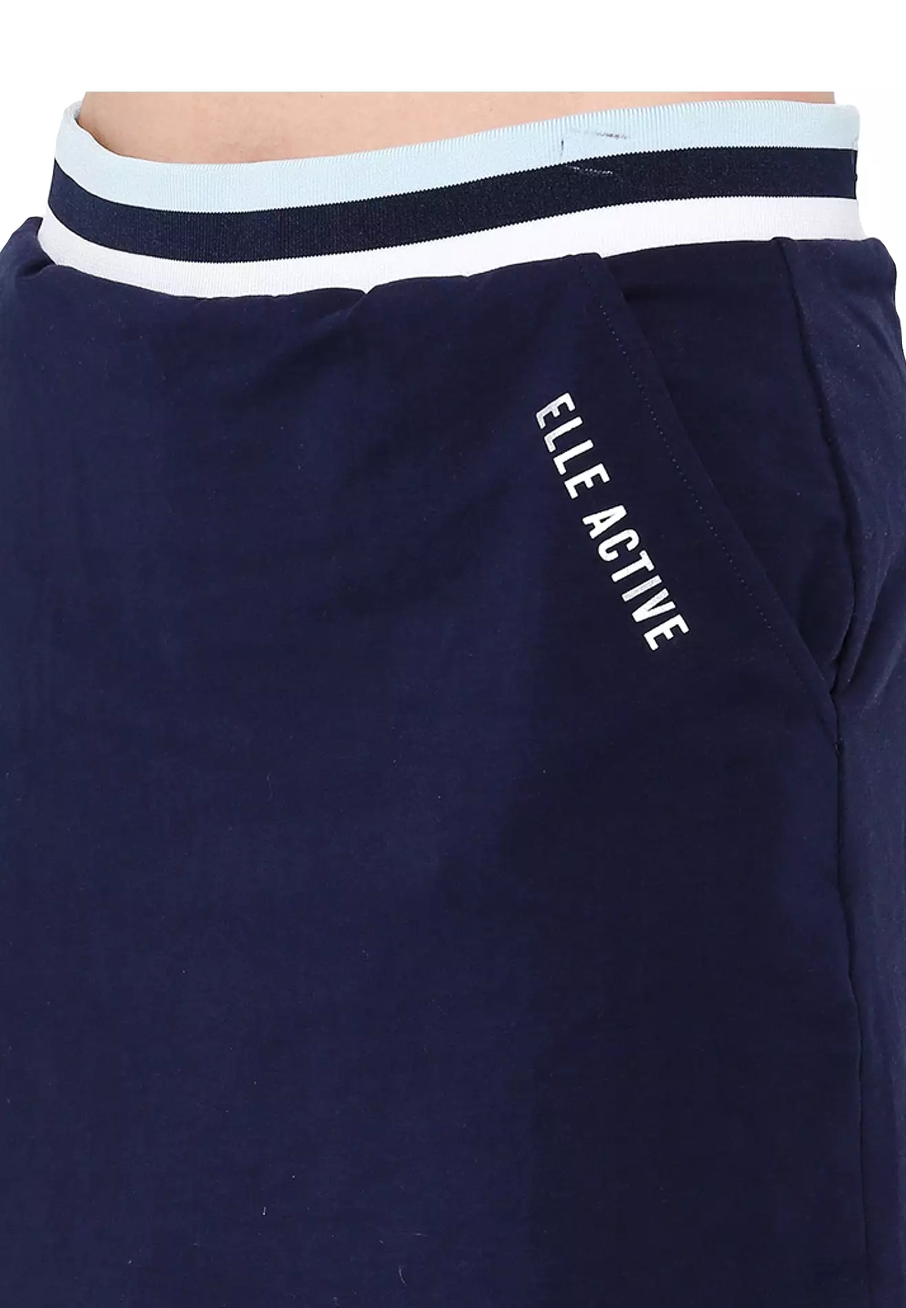 ELLE Active Mini Skirt - Colorblock Waist - Shop Now