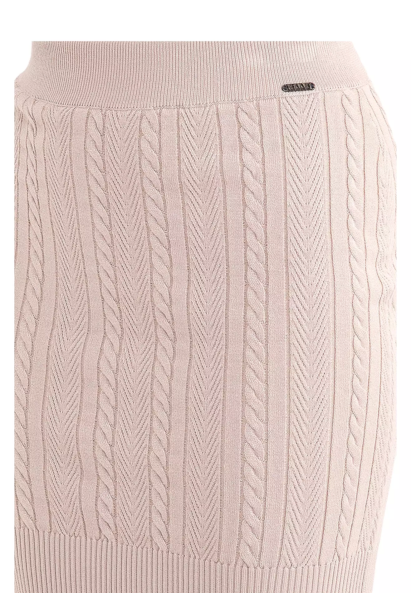 ELLE Rib-Knit Mini Skirt