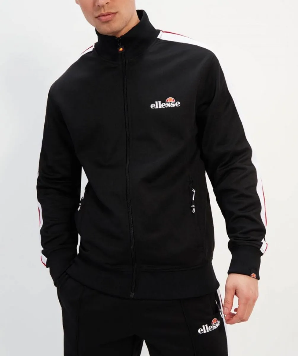 Ellesse Giandoso Track Jacket Black Stylish Outerwear