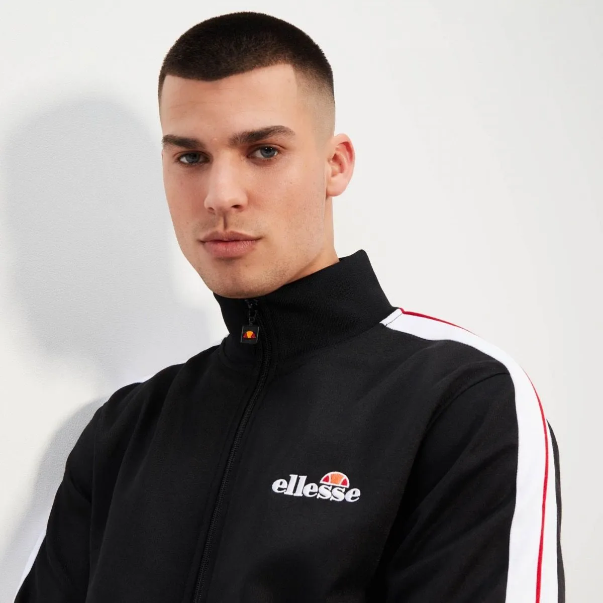 Ellesse Giandoso Track Jacket Black Stylish Outerwear