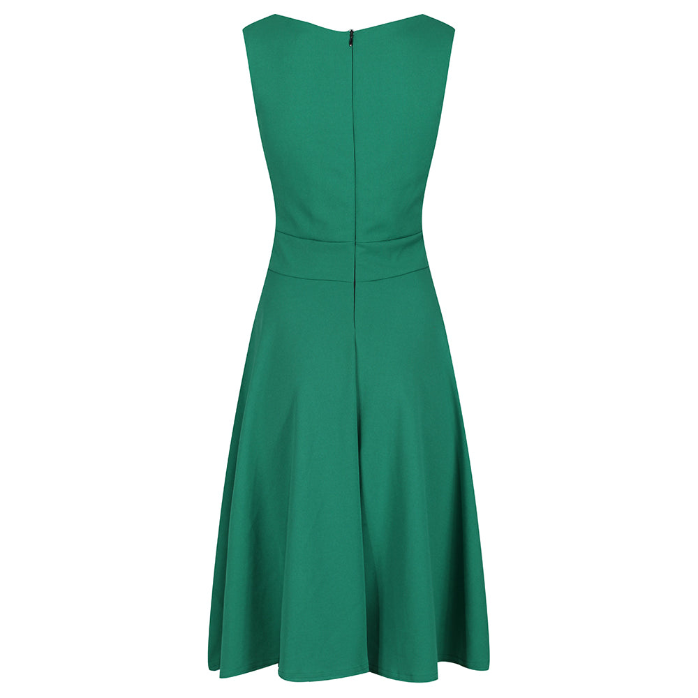 Emerald Green Swing Dress